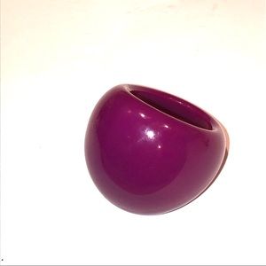 ❣️4/$15 Berry Purple Vintage Chunky Acrylic Ring